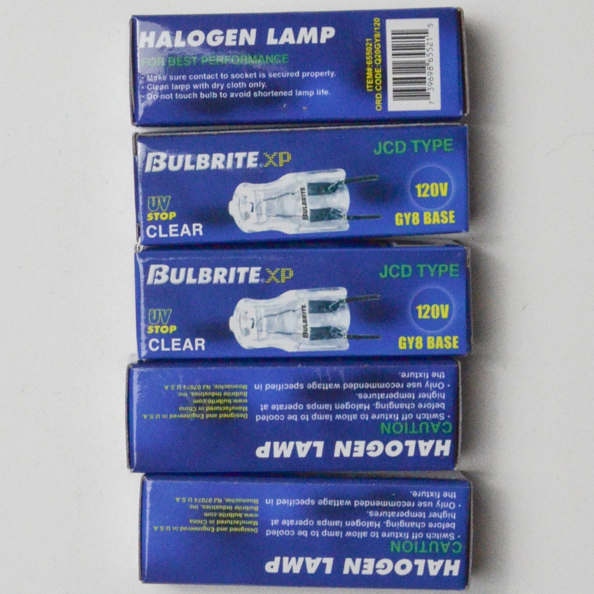 Halogen Light UV Stop Bulb Bundle Set of 5 Make & Mend