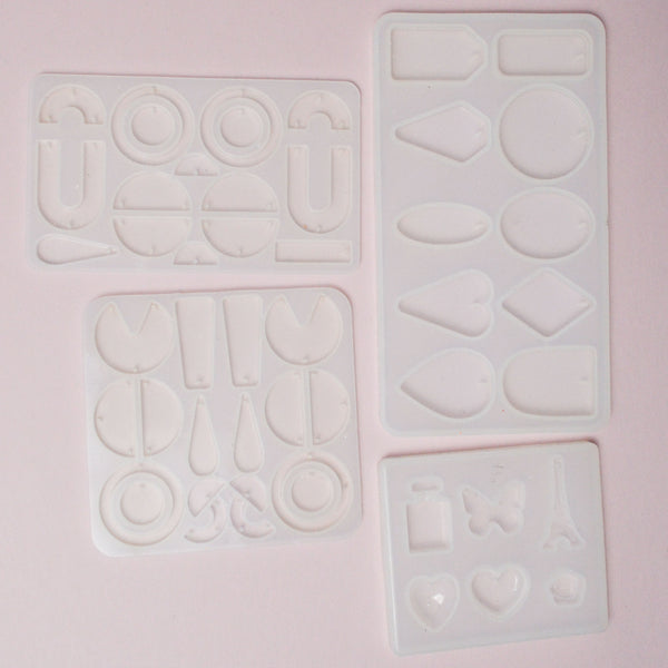 Silicone Shape Molds - Set of 4