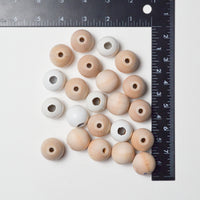 Wooden Beads - Set of 22