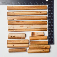 Wooden Rods - Set of 16