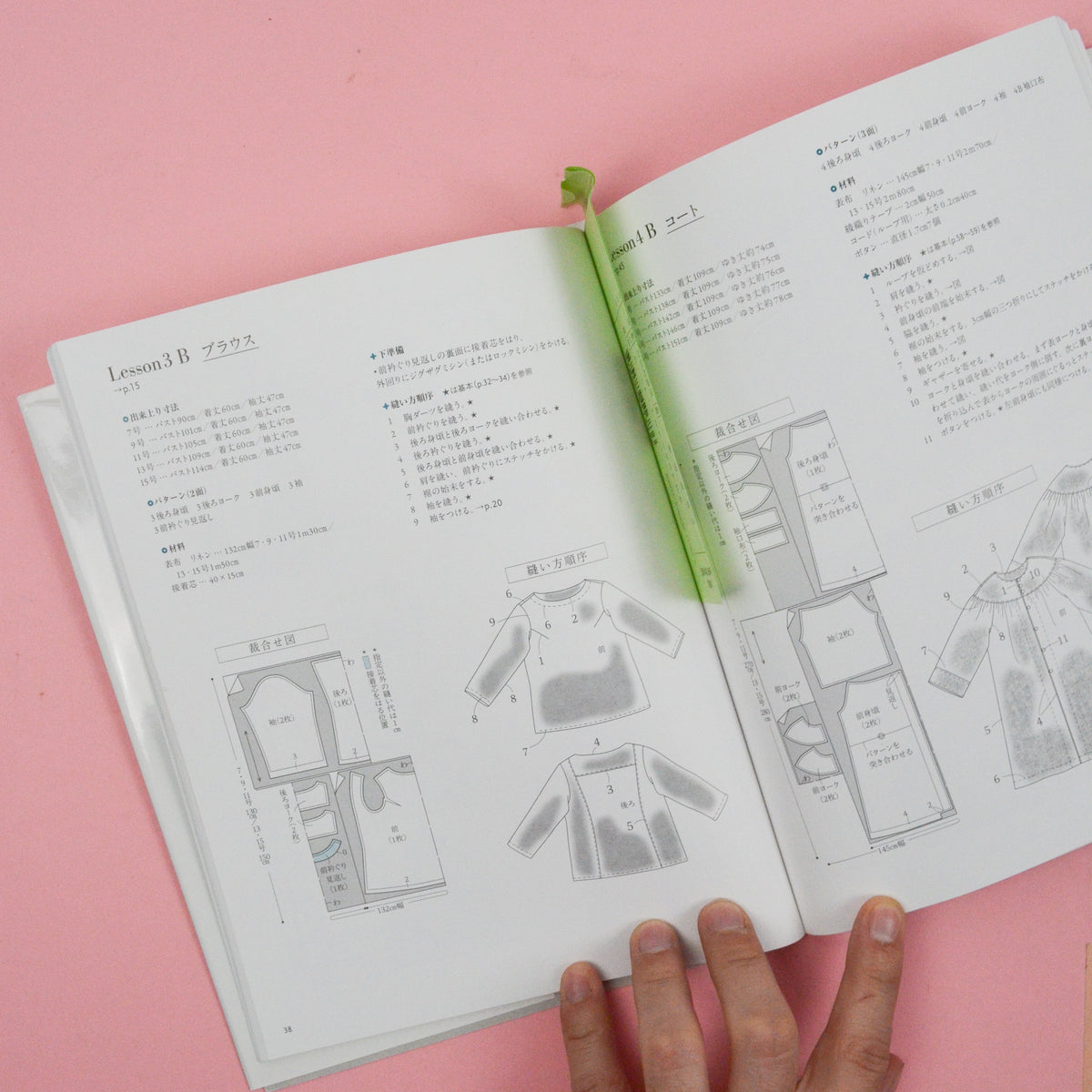 ヘレンド パターンブッグ 本 Sewing Pattern Book - Text in Japanese – Make & Mend
