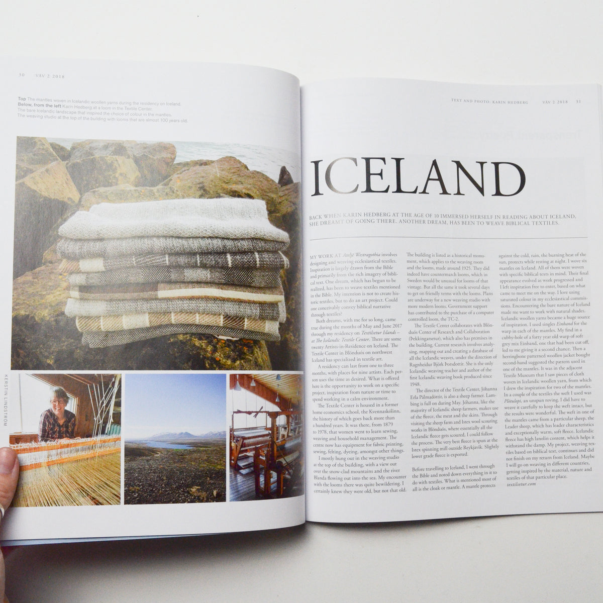 Vav Scandinavian Weaving Magazine Nr. 2 2018 Make & Mend