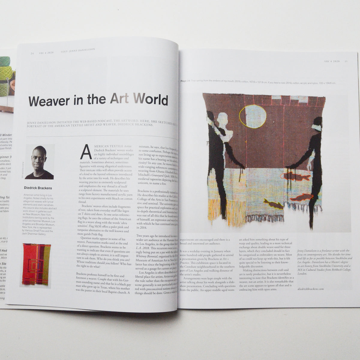 Vav Scandinavian Weaving Magazine Nr. 4 2020 Make & Mend