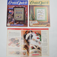 Cross Quick Magazine, 1988-1990 - Set of 3
