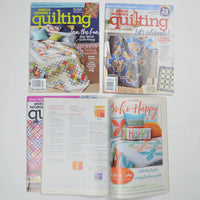 American Patchwork & Quilting Magazine, 2018 - Set of 4