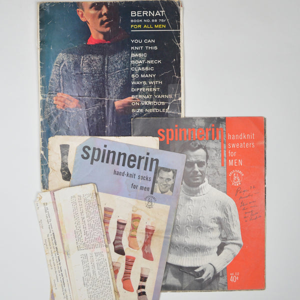Vintage Knits for Men Magazine Bundle