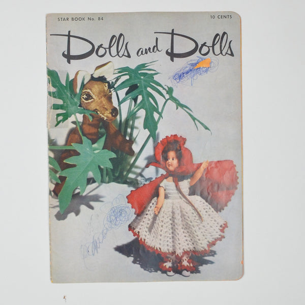 Dolls + Dolls Clothing Crochet Pattern Booklet - Star Book No. 84