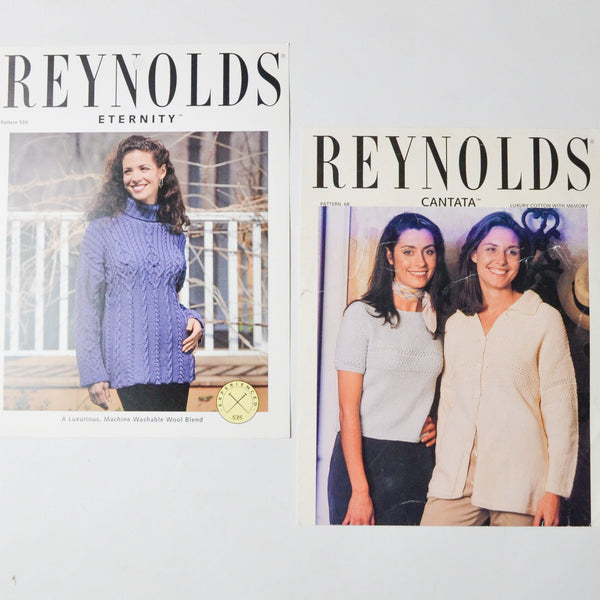 Reynolds Knitting Patterns - Set of 2