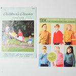 Children's Knitting Booklets - Set of 2