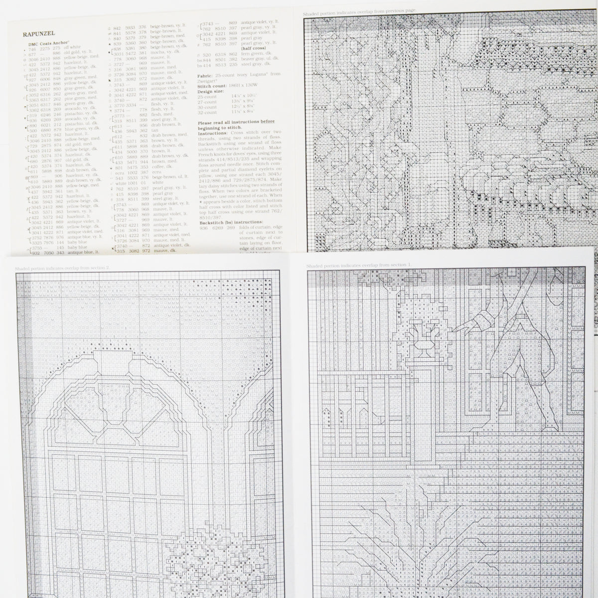 Teresa Wentzler Fairy Tale Cross Stitch Patterns - Set of 2 – Make