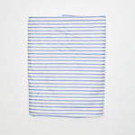 Blue + White Striped Woven Fabric - 36" x 68" Default Title