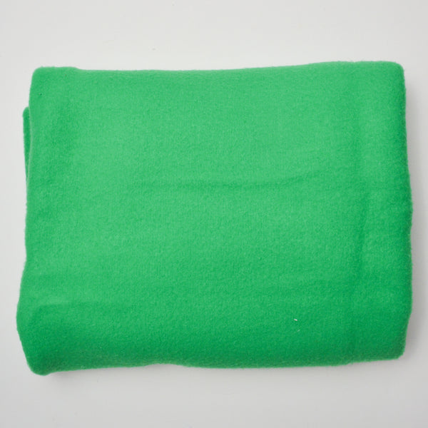 Green Springy Fleece Fabric - 45" x 60"