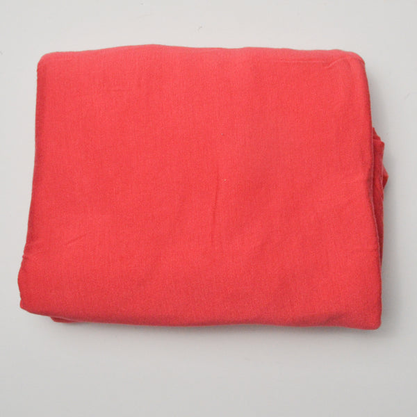 Muted Red Soft Knit Fabric - 40" x 124"