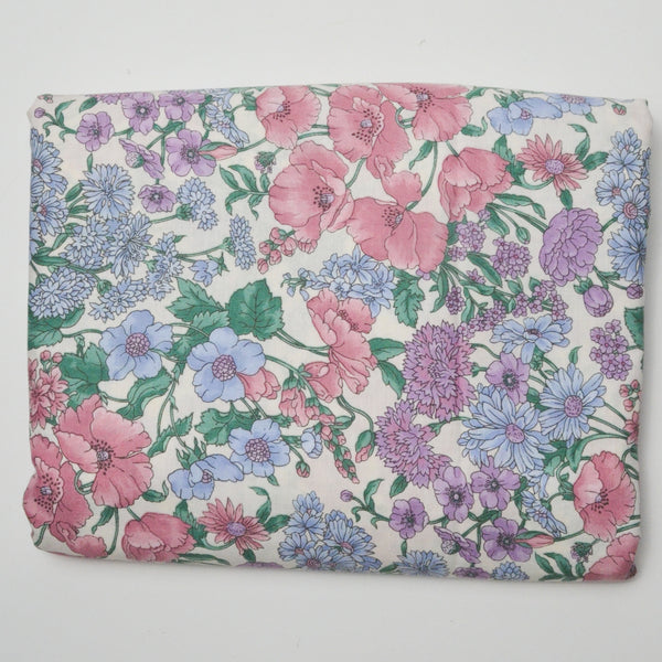 Pastel Floral Quilting Weight Woven Fabric - 44" x 180"