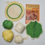 Workbasket Booklet + Crochet Thread & Projects