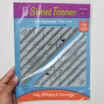 Clearly Perfect Slotted Trimmers Half-Square Triangle Ruler