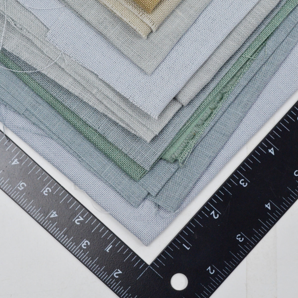 Blue, Green + Gray Needlework Fabric Bundle – Make & Mend