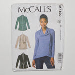 McCall's M7199 Jacket Sewing Pattern Size E5 (14-22)