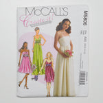 McCall's Create It M5806 Lined Dress Sewing Pattern Size AX5 (4-12)
