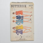 Butterick 5717 One Piece Dress Sewing Pattern Size 12