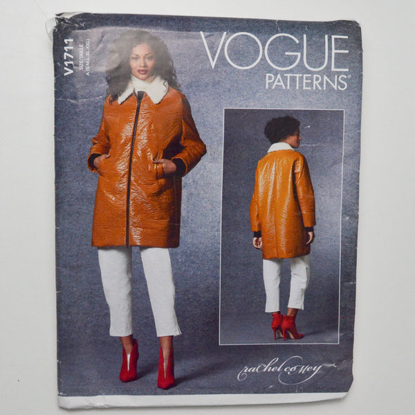 Vogue Patterns V1711 Jacket Sewing Pattern Size A (S-XXL)