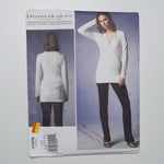 Vogue V1378 Donna Karan Collection Top + Pants Sewing Pattern Size AX5 (4-12)