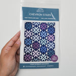 Running Stitch Quilts Chevron Stars Quilt Pattern