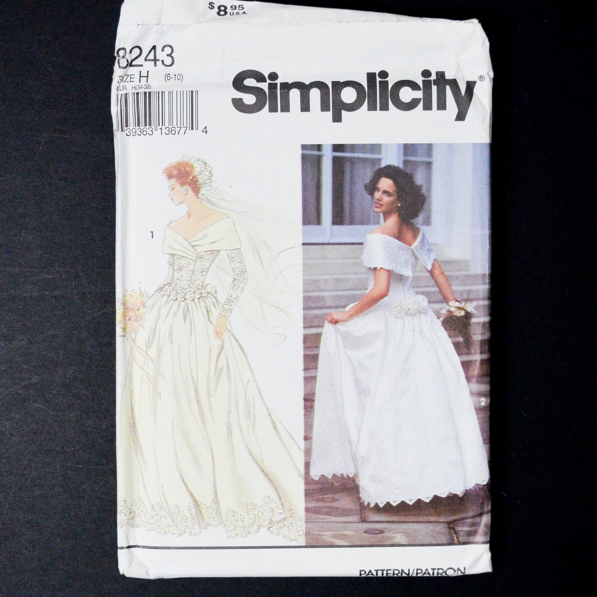 Simplicity 8243 Wedding Dress Sewing Pattern