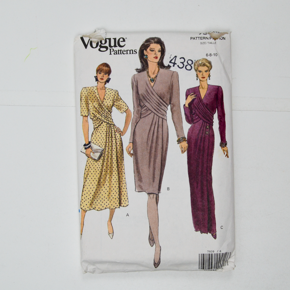 Vogue 7939 Misses' Dress Sewing Pattern
