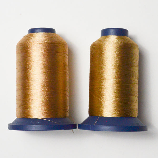 Golden Tan 2570 Robison-Anton Rayon 40 wt. Machine Embroidery Thread - 2 5500 Yd Spools Default Title