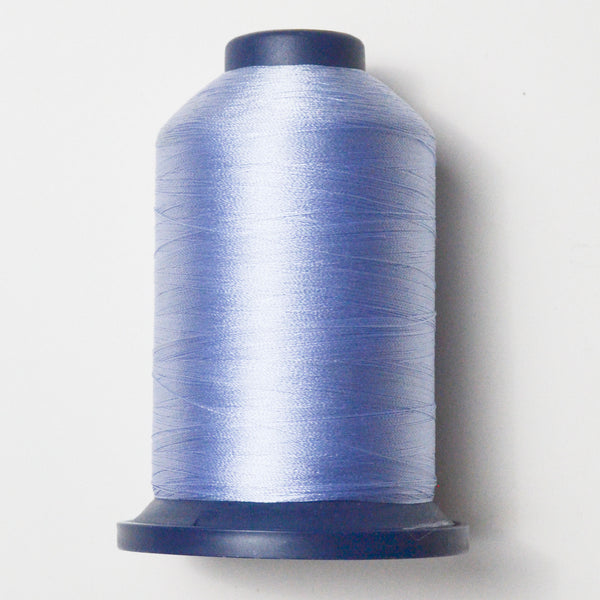 Blue Hint 2598 Robison-Anton Rayon 40 wt. Machine Embroidery Thread - 5500 Yd Spool Default Title