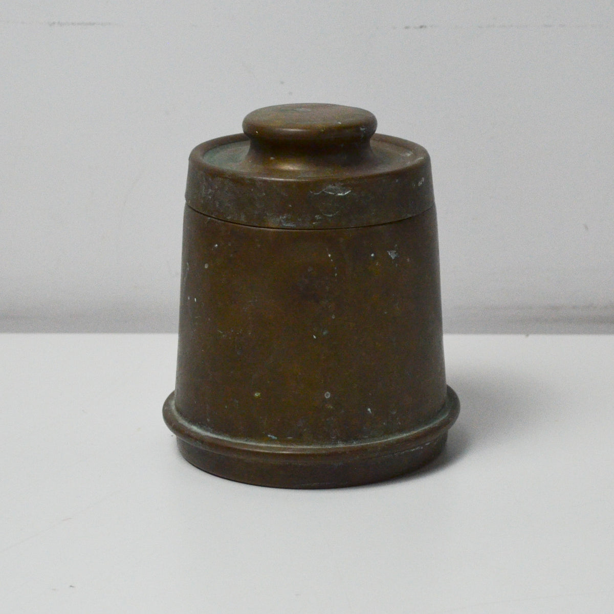 Antique Brass Canister – Make & Mend