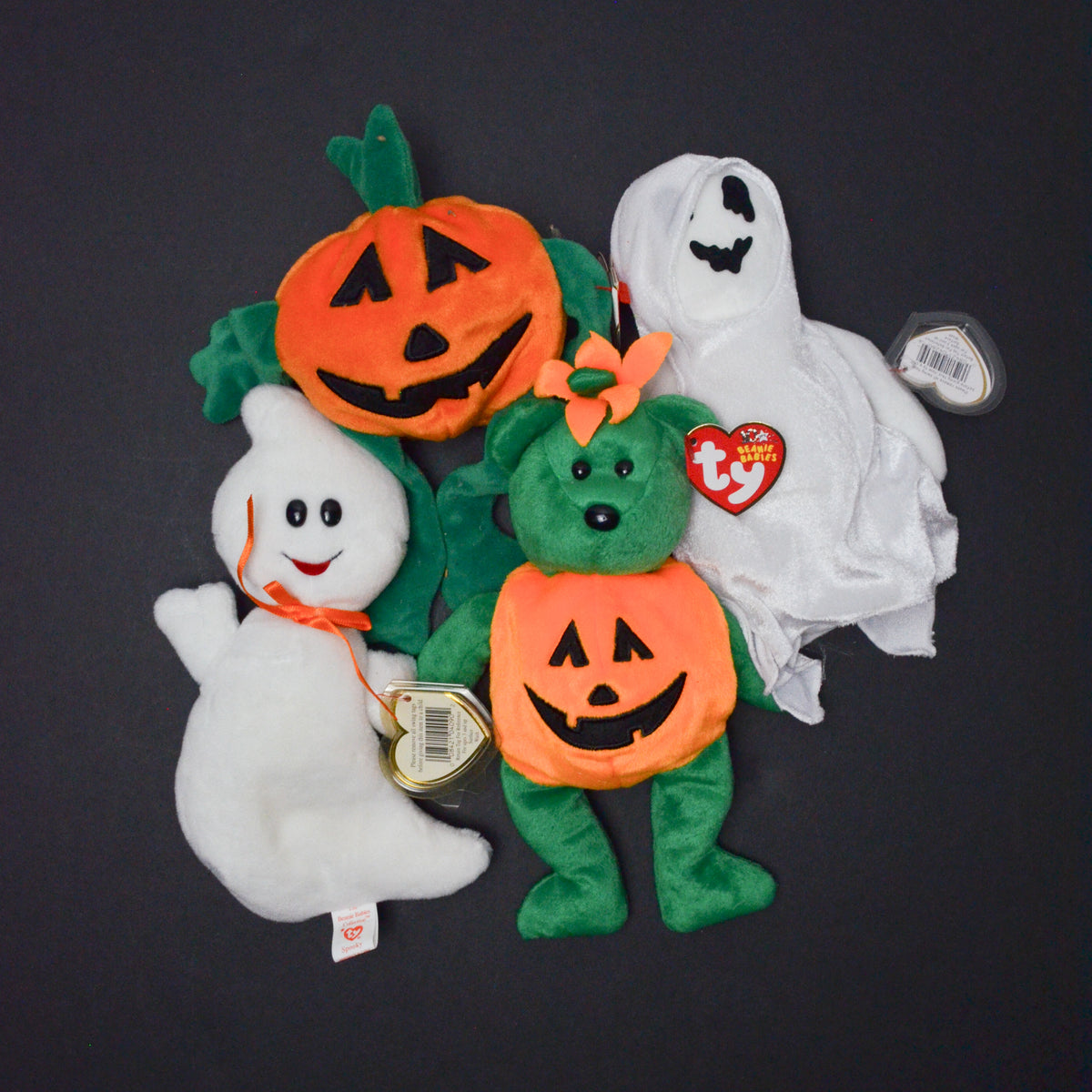 Plush Spooky Beanie Baby 1999 Ty Beanie Baby Sheets Ghost