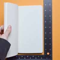 Gray Kobeha Graphilo Ruled A5 Slim Notebook for Fountain Pens