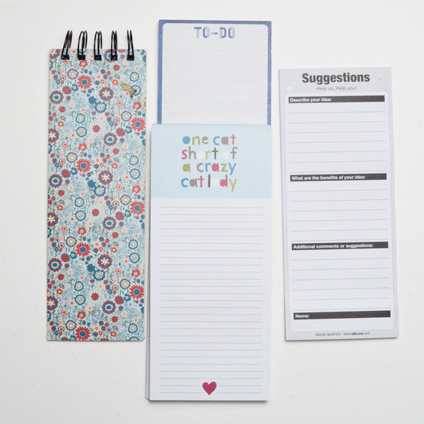 Skinny Notepads - Set of 4