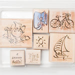 Summer Themed Stamp Bundle - Set of 7