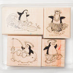 Penguin Stamps - Set of 4
