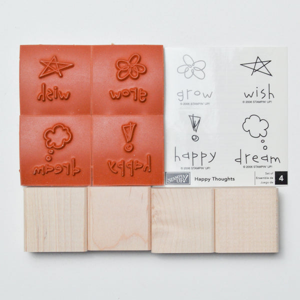 Stampin' Up! Happy Thoughts Stamp Set - Unmounted