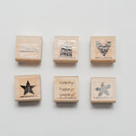 Card Themed Stamps - Set of 6