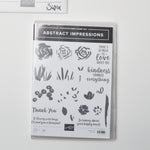 Stampin' Up Abstract Impressions Photopolymer Stamp + Die Set
