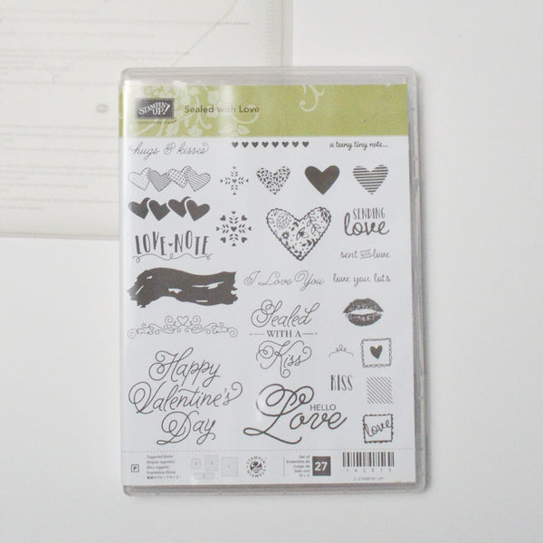 Stampin' Up! Sealed with Love Stamp + Die Set