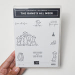 Stampin' Up! The Gang's All Meer Cling Stamp Set