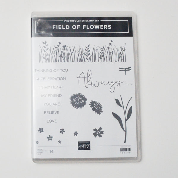 Stampin' Up! Field of Flowers Photopolymer Stamp Set