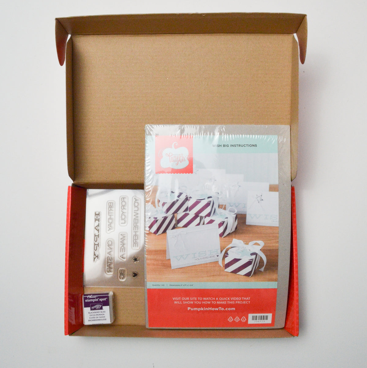 Paper Pumpkin Wish Big Card Stamping Kit Make & Mend