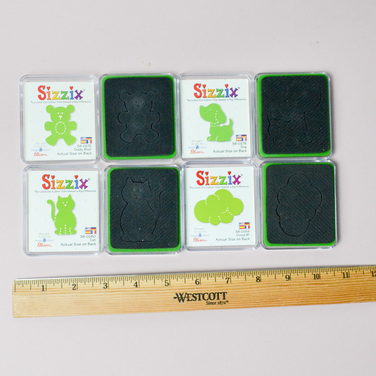 Sizzix Nature Dies - Set of 4 – Make & Mend
