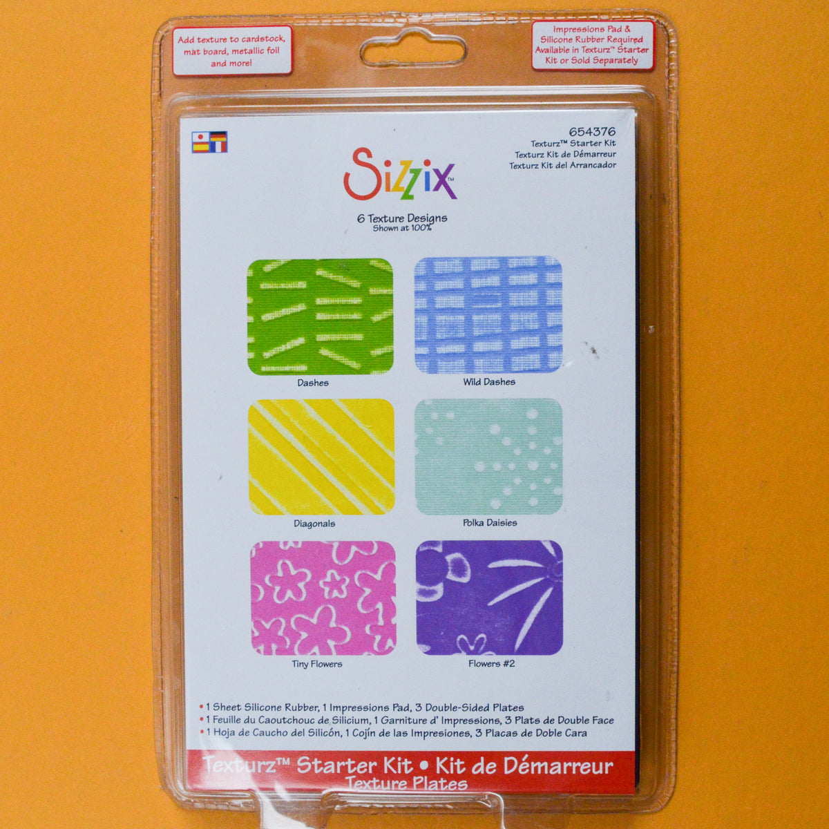 Steinページ Sizzix Texturz Starter Kit – Make & Mend