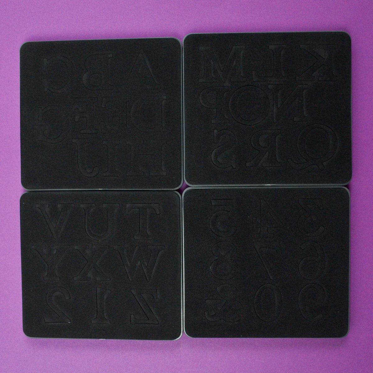 Sizzix Bigz Alphabet Typeset Dies - Set of 4 – Make & Mend