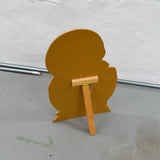 Easter Chick in Egg (?) Paintable Wood Cutout with Stand Default Title