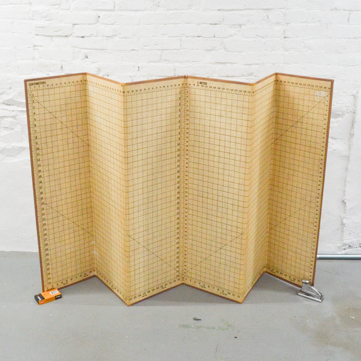 Folding Cardboard Cutting Mat 72" x 36" (PickUp Only) Make & Mend