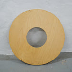 Unfinished Wooden Ring Cutout - 17" (Pick-Up Only)